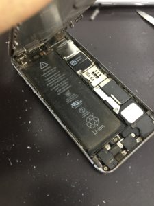 iPhone修理経過