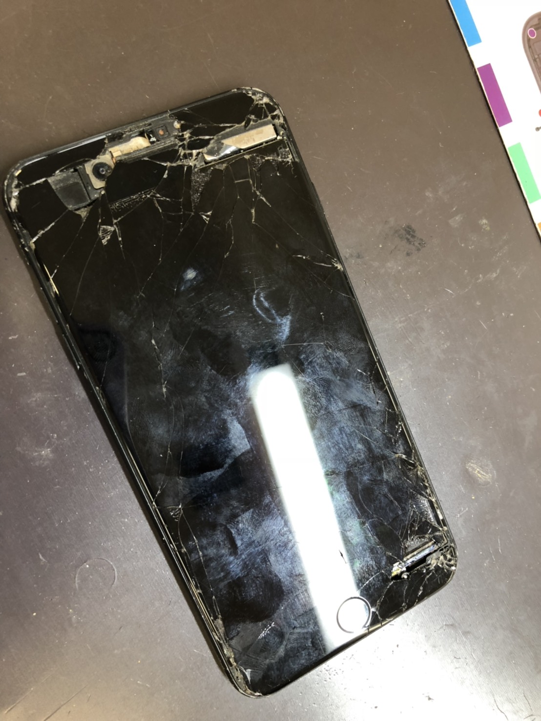 iPhone7の破損