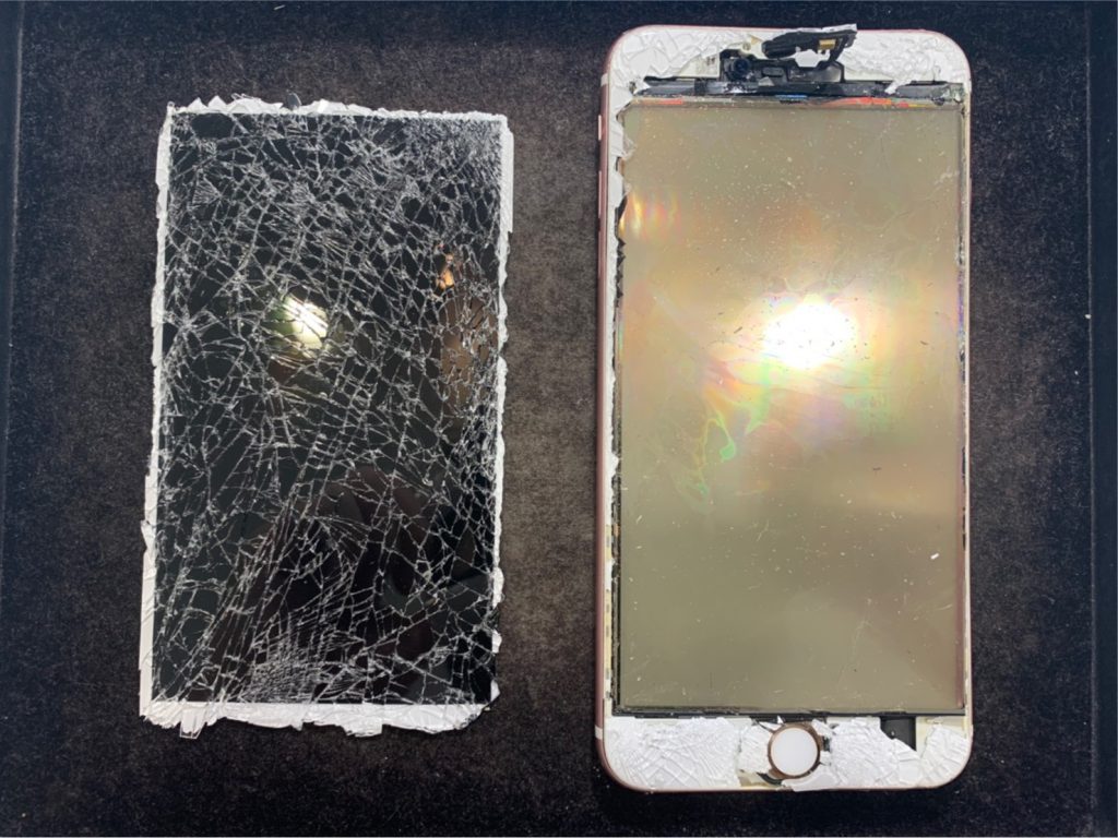 iPhone6sPlus　画面修理　鹿児島
